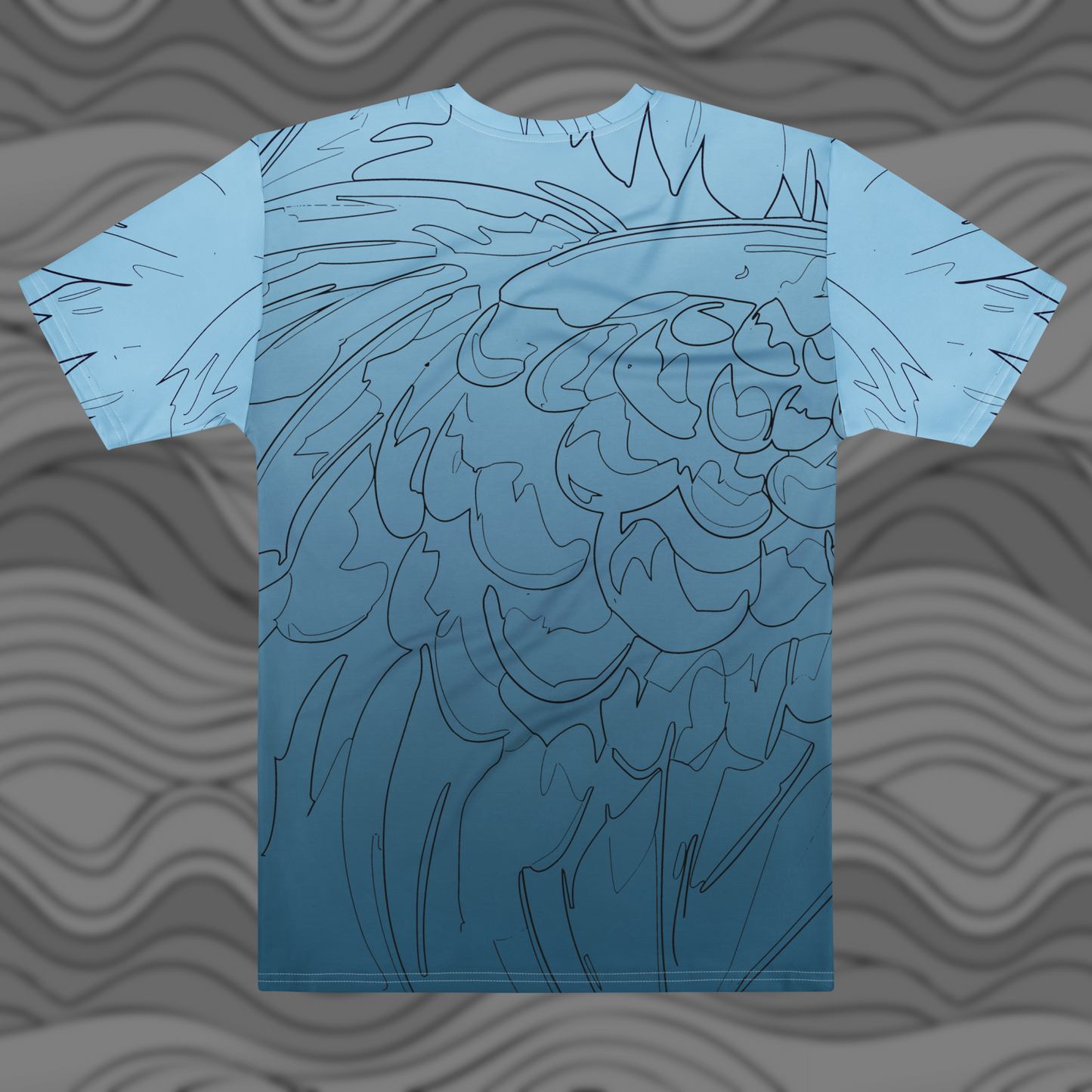 Royal Parrot King Men’s T-Shirt Bold Birdwatcher Gift