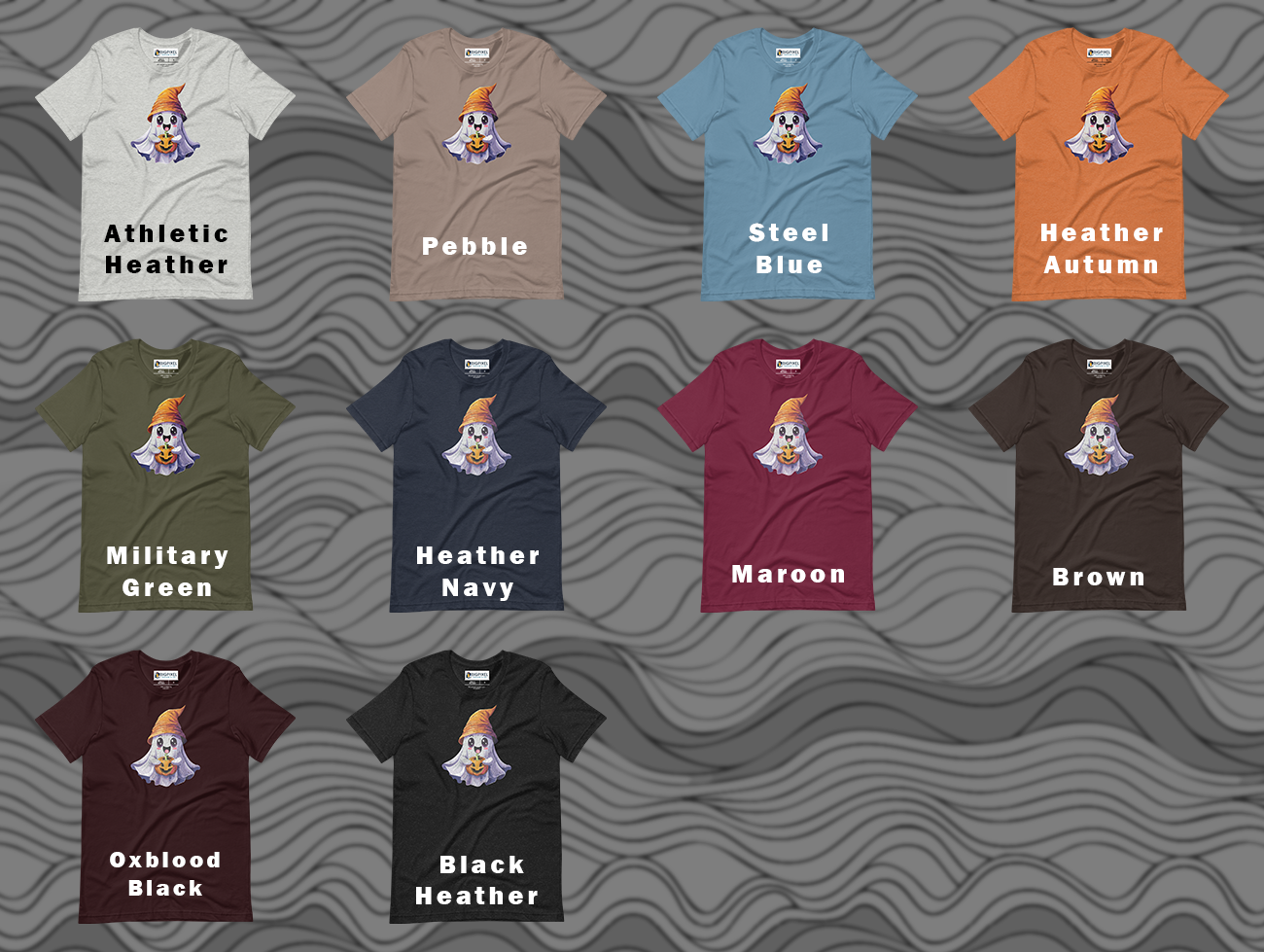 Spooky Sweet Ghost Unisex Halloween T-Shirt