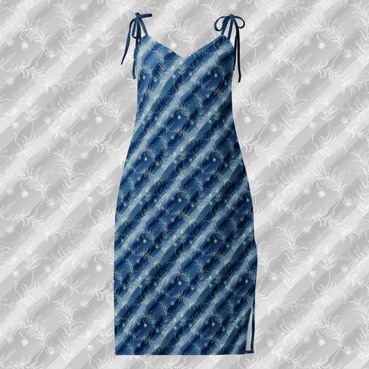 Featherlight Tides Midi Dress