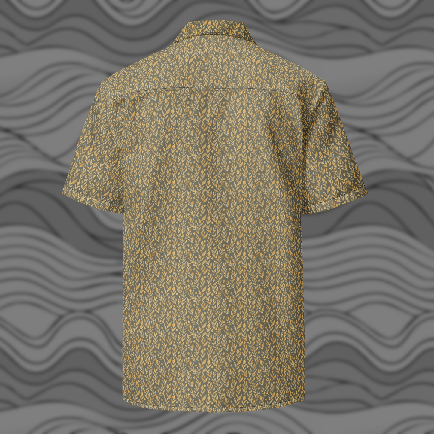 Desert Bloom Button-Up Shirt for Men