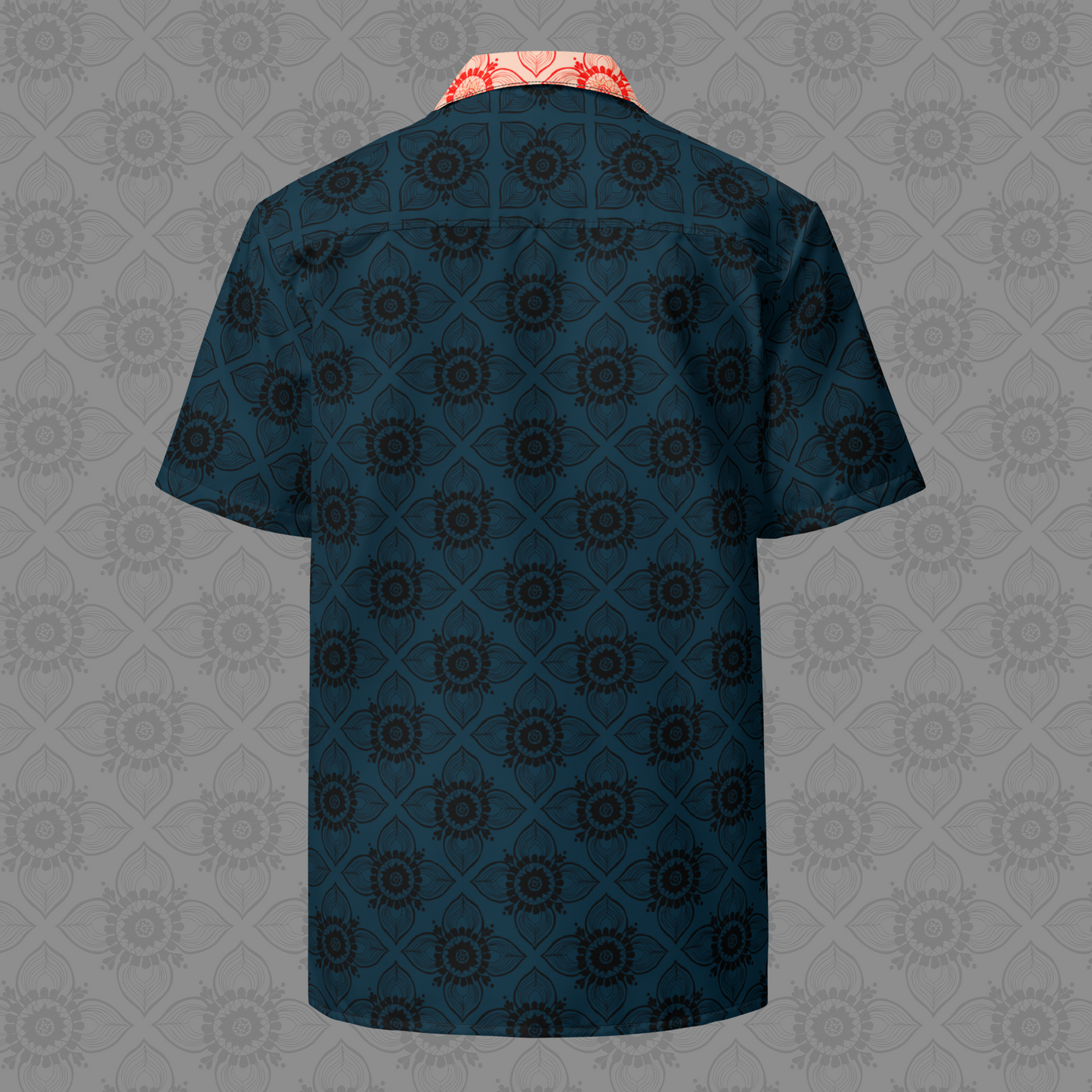 Orchid Grid Button Up Shirt