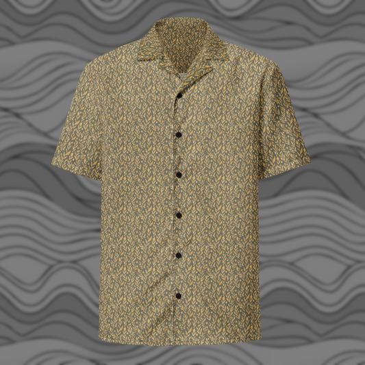Desert Bloom Button-Up Shirt for Men