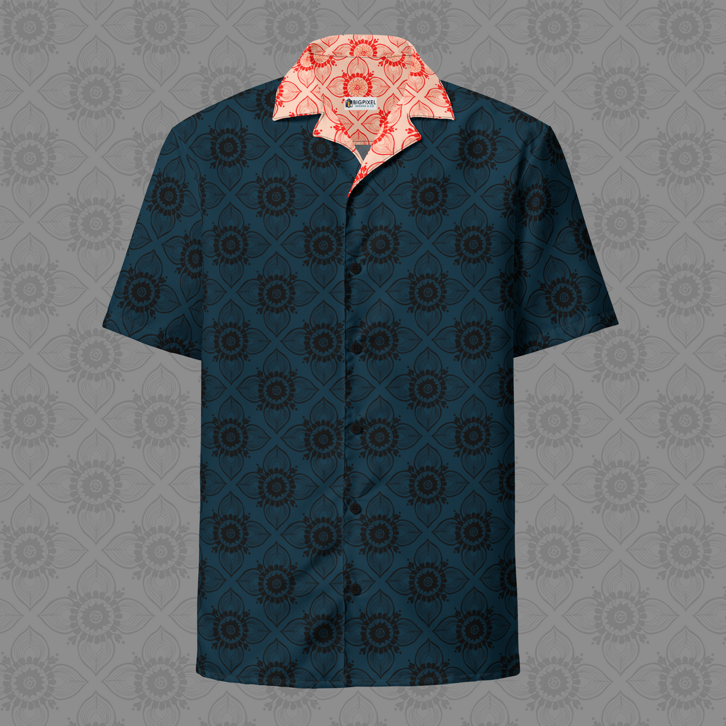 Orchid Grid Button Up Shirt