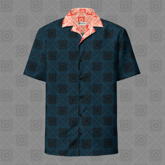 Orchid Grid Button Up Shirt