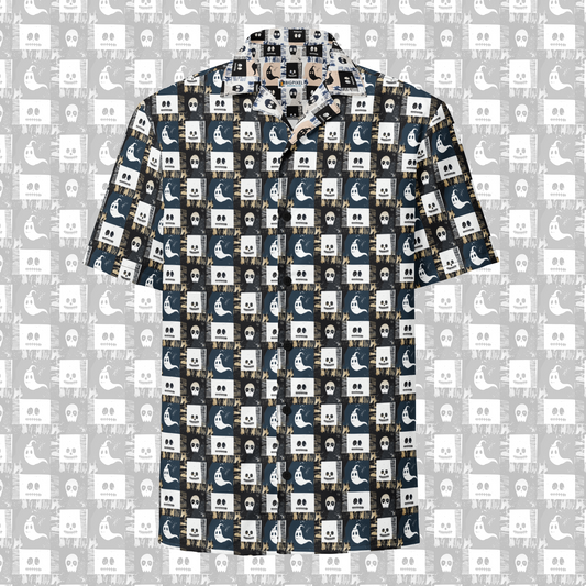 Threaded Ghost Button Up Shirt