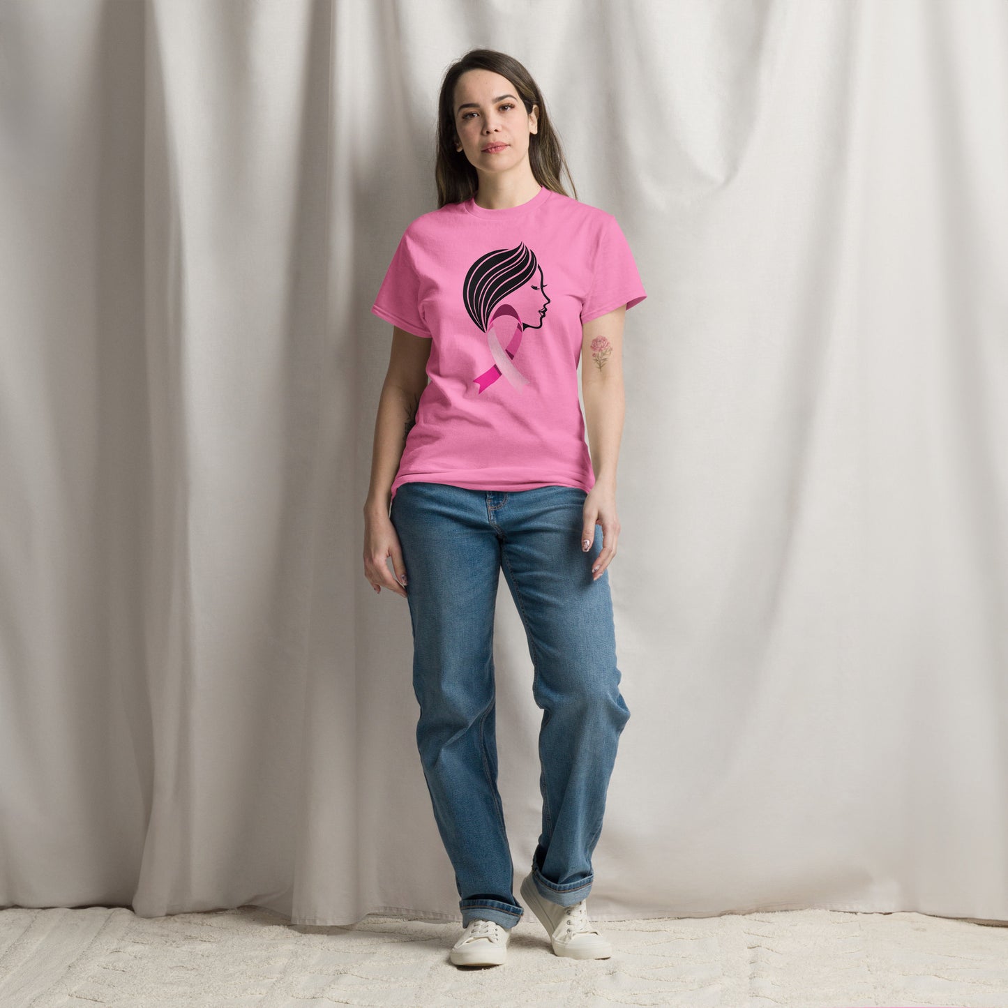 Breast Cancer Awareness Unisex T-Shirt – Strength, Hope & Courage