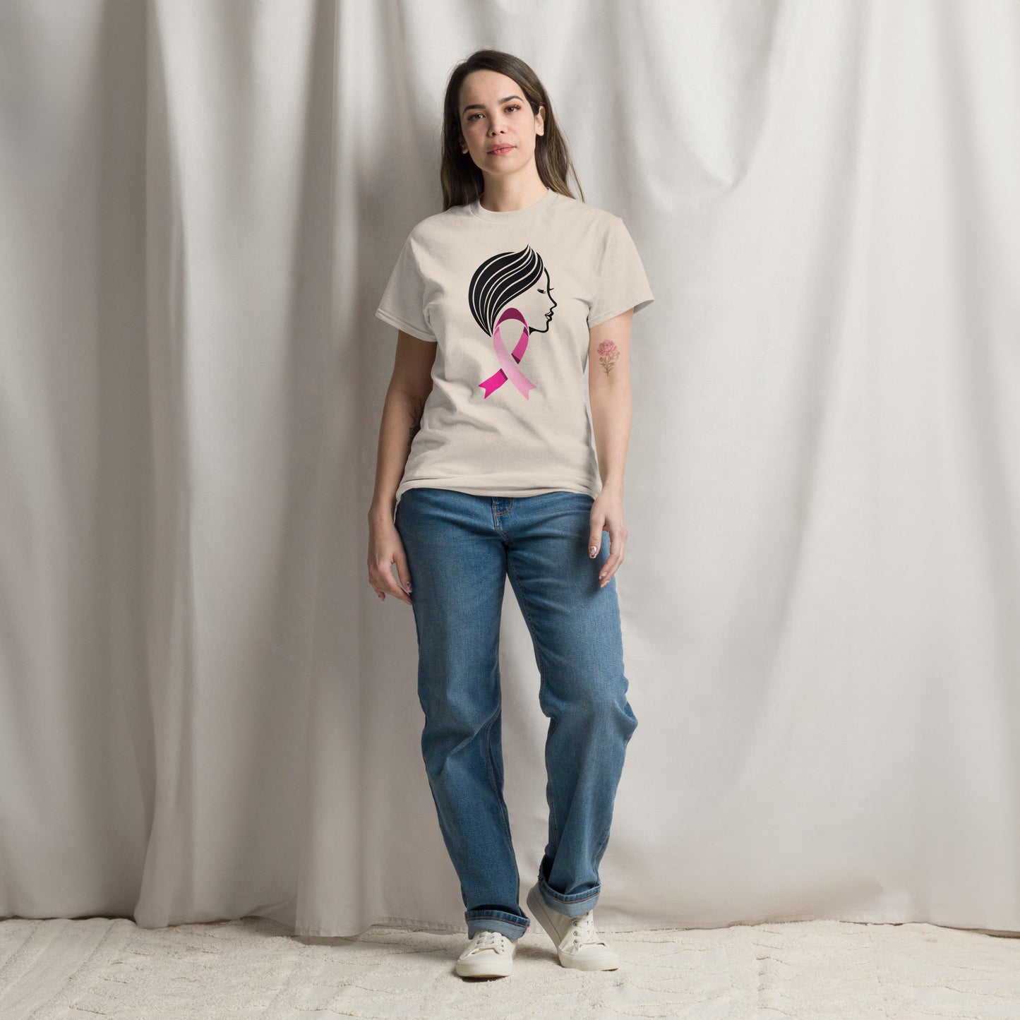 Breast Cancer Awareness Unisex T-Shirt – Strength, Hope & Courage