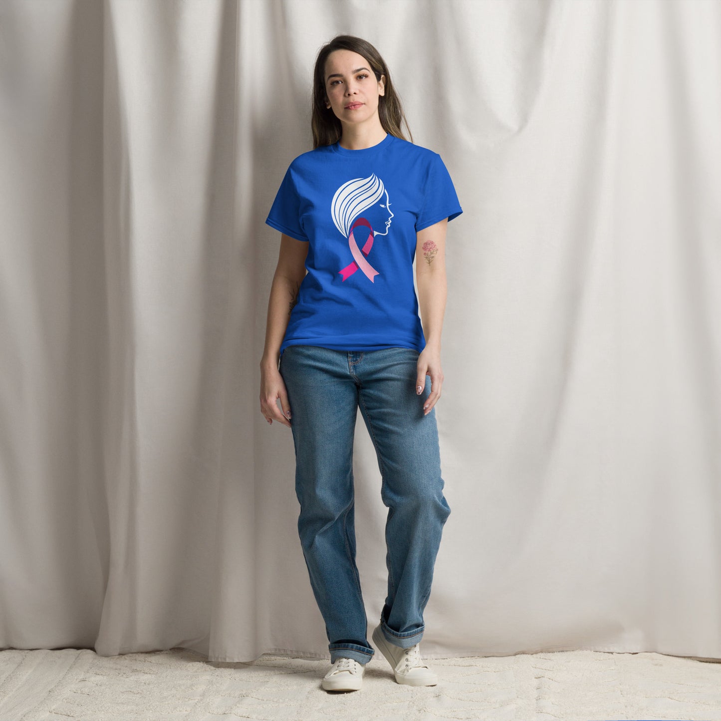 Breast Cancer Awareness Unisex T-Shirt – Strength, Hope & Courage