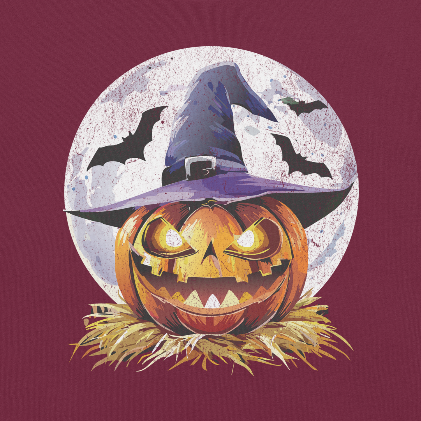 Spooky Pumpkin Halloween Unisex t-shirt