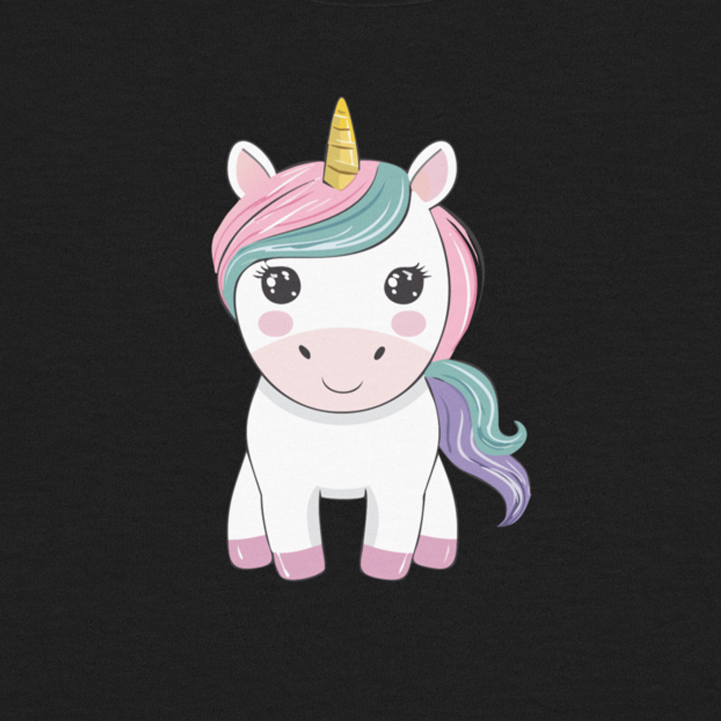Cute Unicorn T-Shirt for Girls & Teens – Perfect Gift for Unicorn Fans