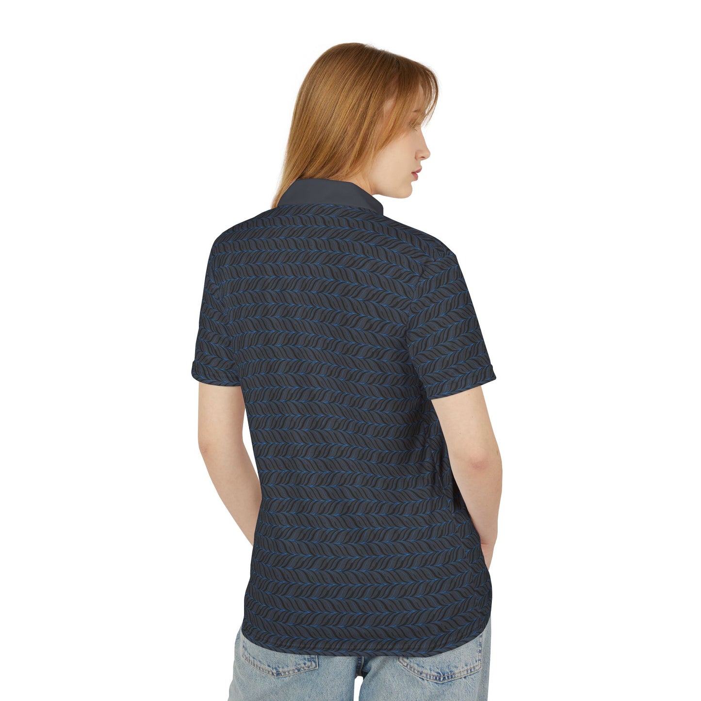 Ripple Flow Unisex Polo Shirt