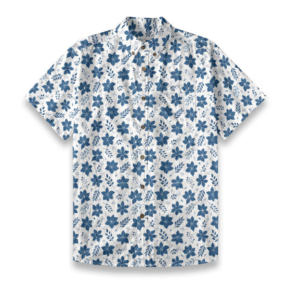 Scattered Florals Button-Up Shirt