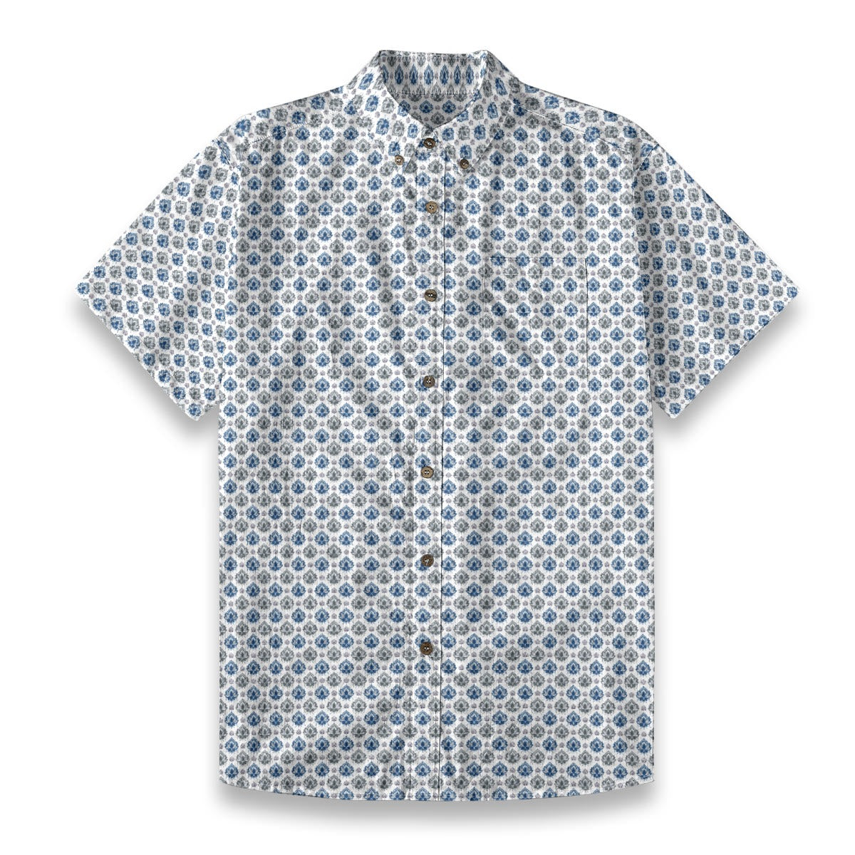Lotus Harmony Button-Up Shirt
