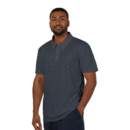 Ripple Flow Unisex Polo Shirt