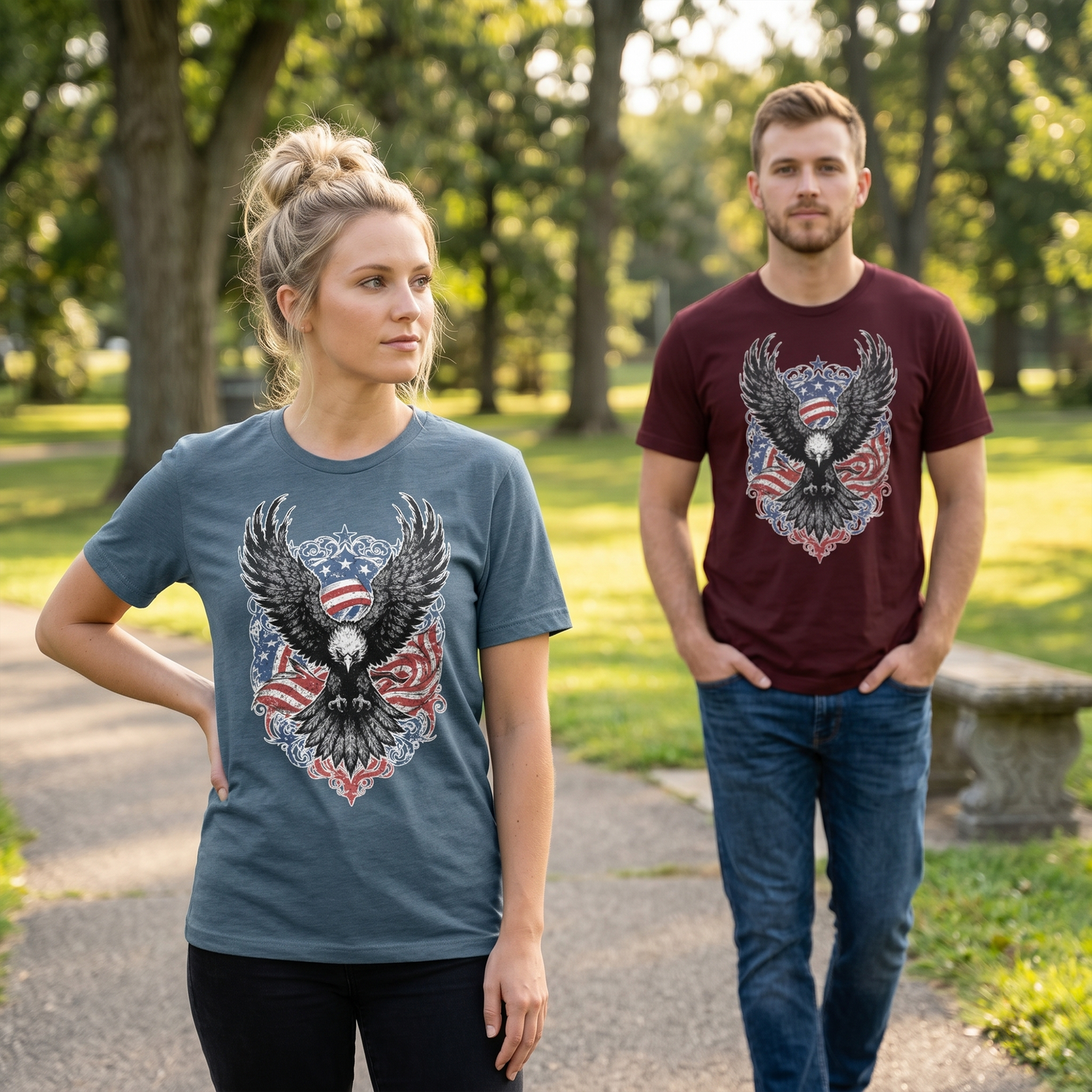 American Eagle v2 Unisex T-Shirt