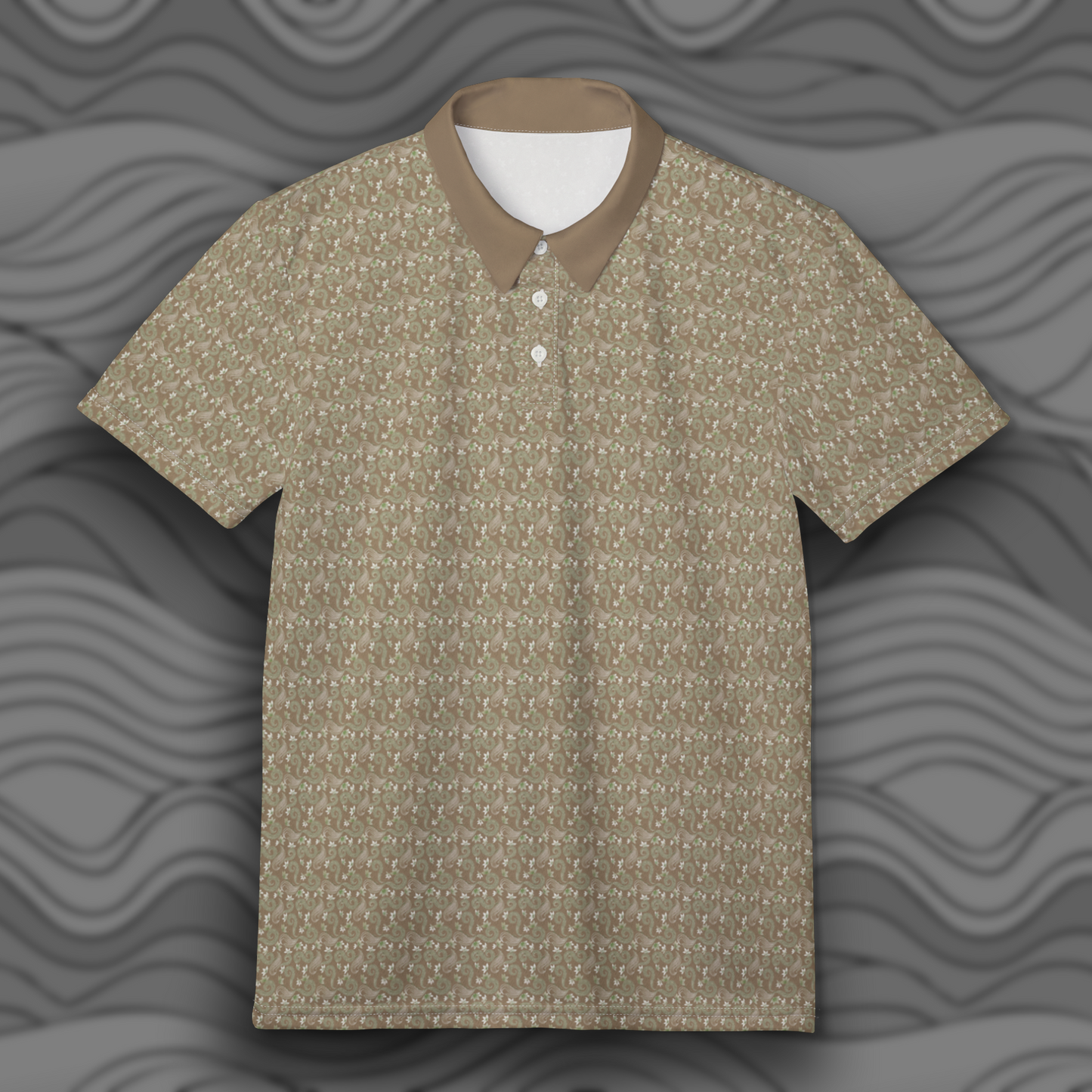 Lily Drift Vintage Unisex Polo Shirt