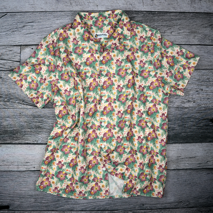 Velvet Tropics Button Up Shirt