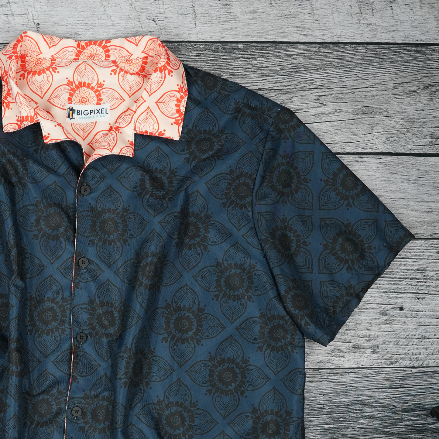 Orchid Grid Button Up Shirt