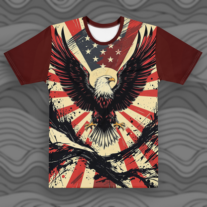 American Bald Eagle v6 Men’s T-Shirt