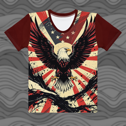 American Bald Eagle v6 Women’s T-Shirt