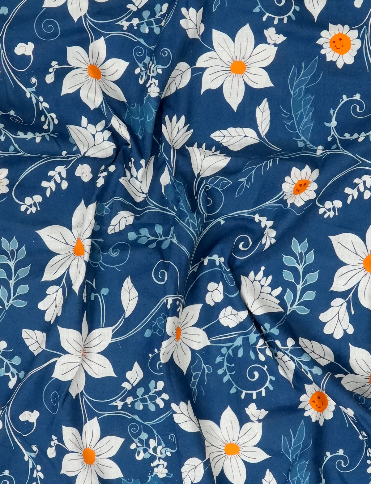 Daisy Vine Sleeveless Dress With Pocket