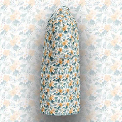 Lush Hibiscus Button Up Shirt