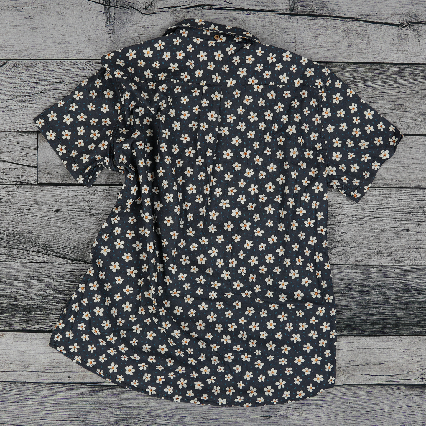 Midnight Sakura Button-Up Shirt