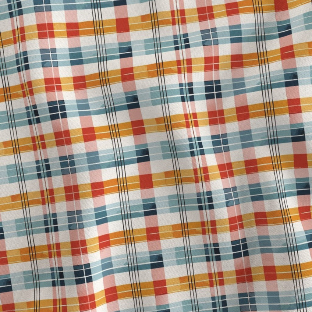 Otis Plaid Stripe Fabric