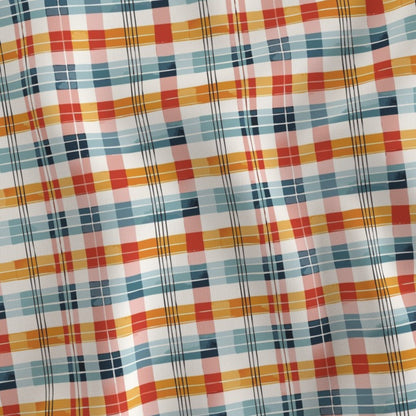 Otis Plaid Stripe Fabric