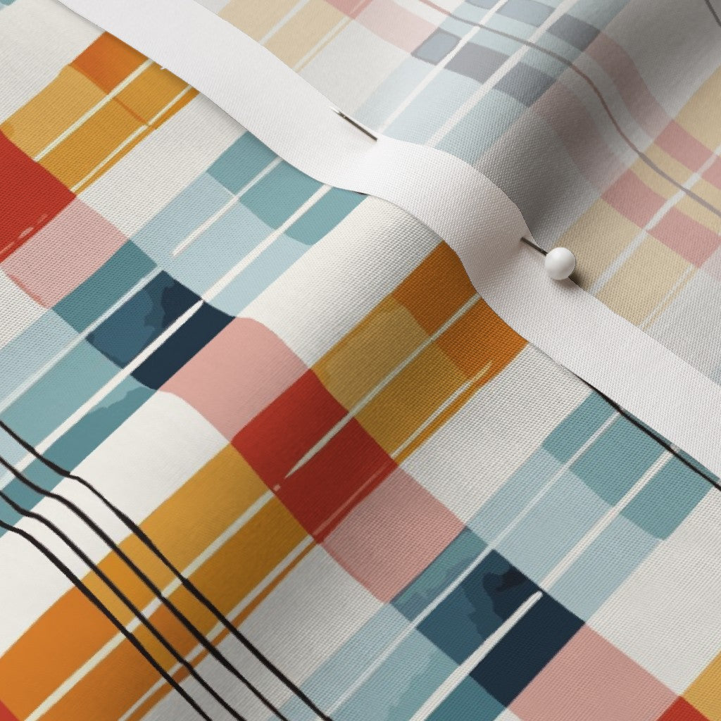 Otis Plaid Stripe Fabric