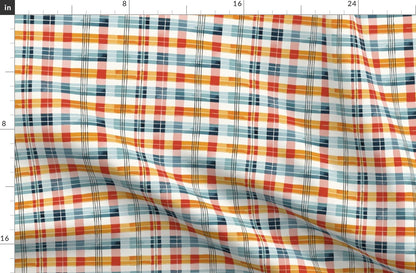 Otis Plaid Stripe Fabric