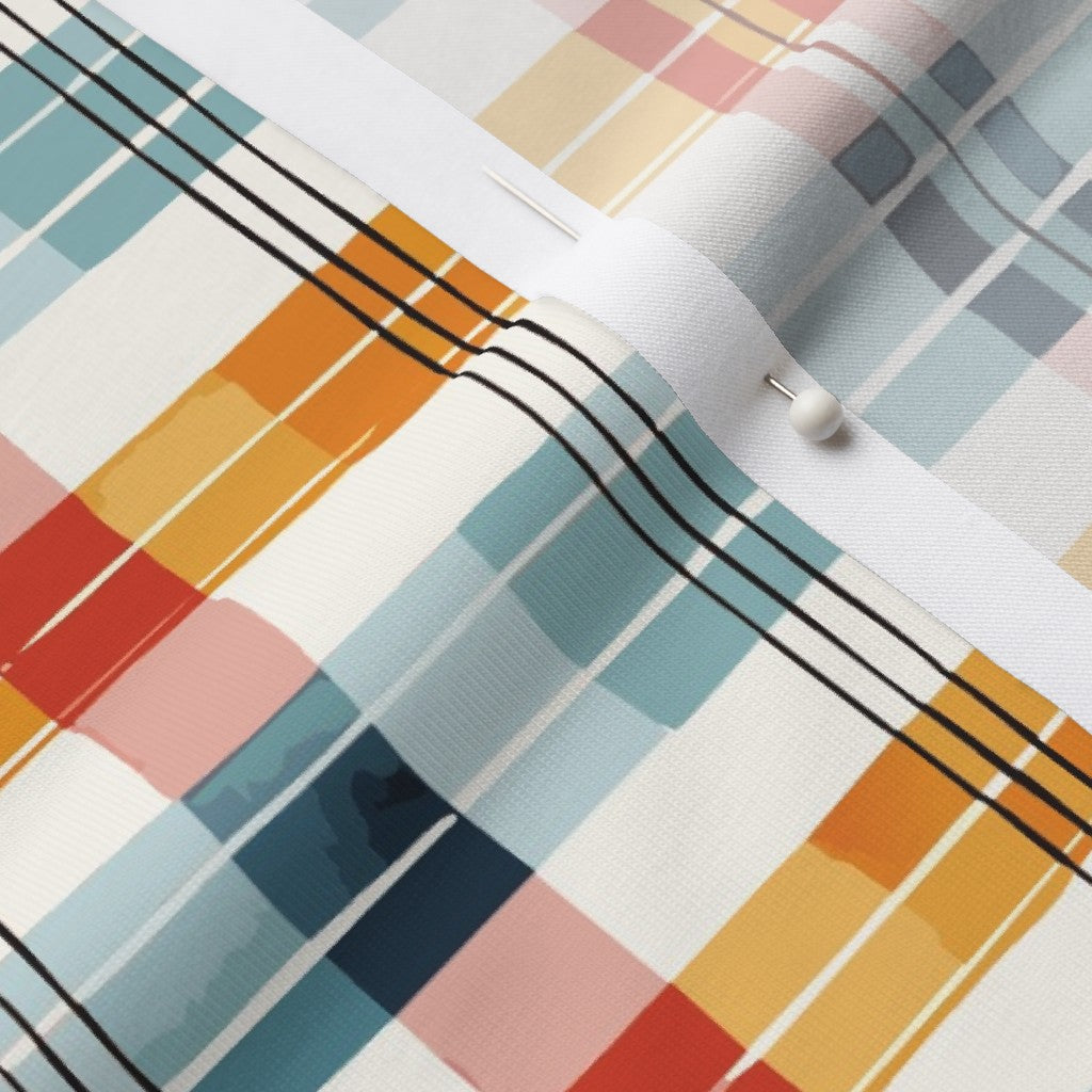 Otis Plaid Stripe Fabric