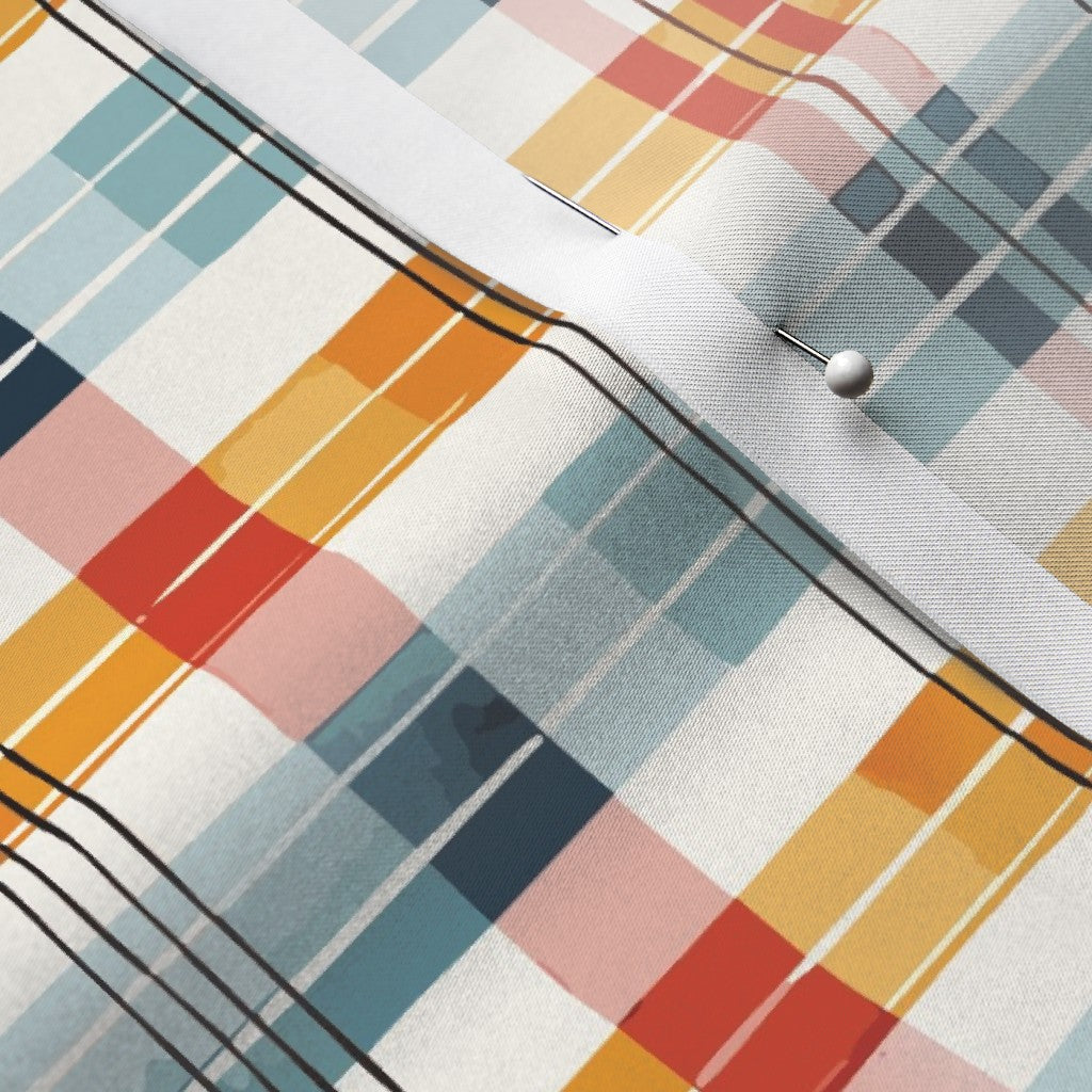 Otis Plaid Stripe Fabric