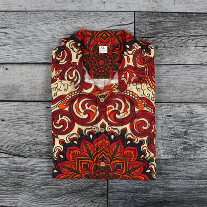 Rajasthani Tapestry Button-Up Shirt