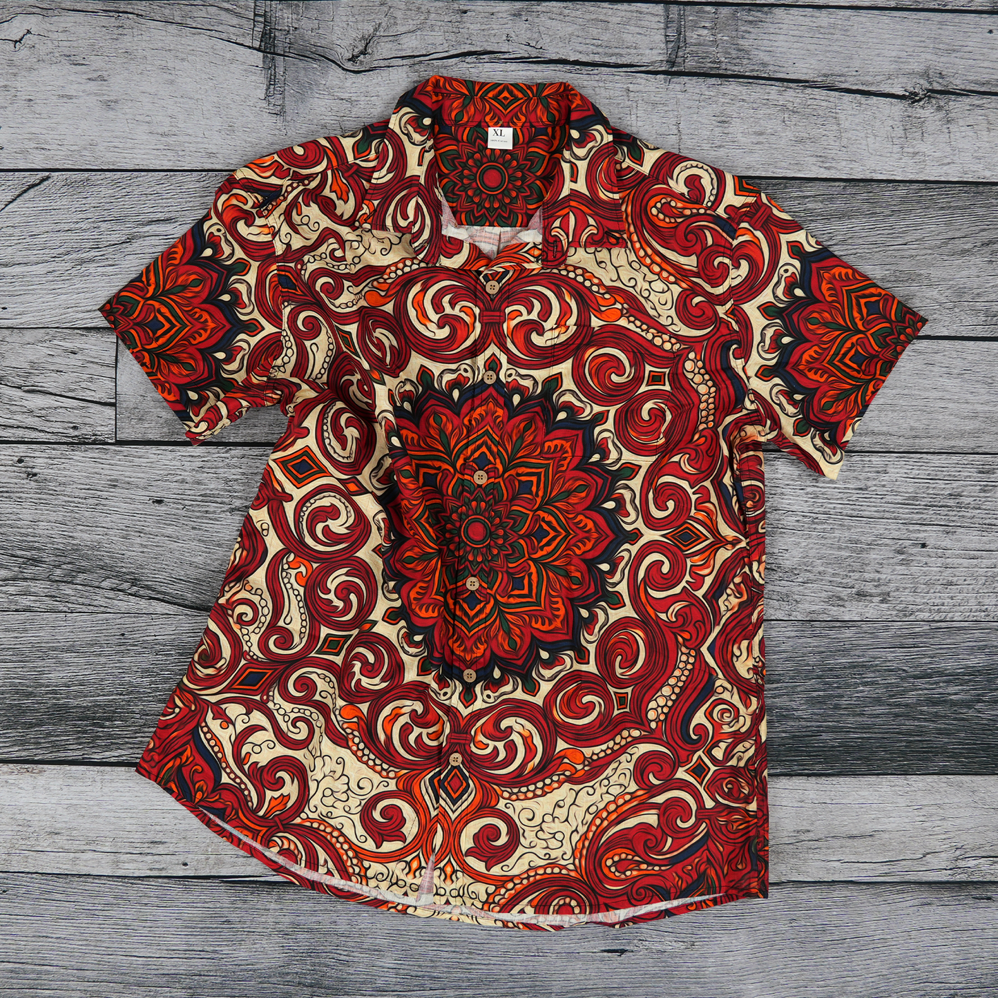 Rajasthani Tapestry Button-Up Shirt