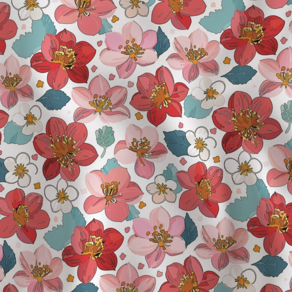 Roselle Mist Fabric