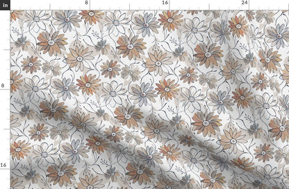 Rustleaf Sketch Fabric