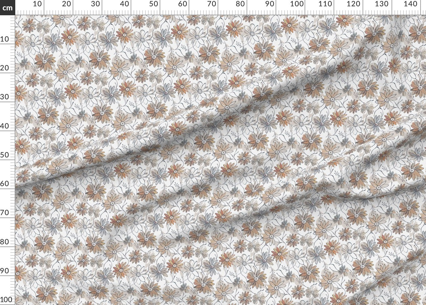 Rustleaf Sketch Fabric