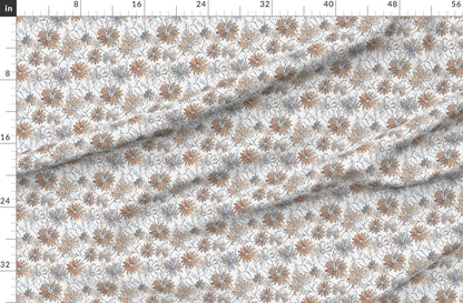 Rustleaf Sketch Fabric
