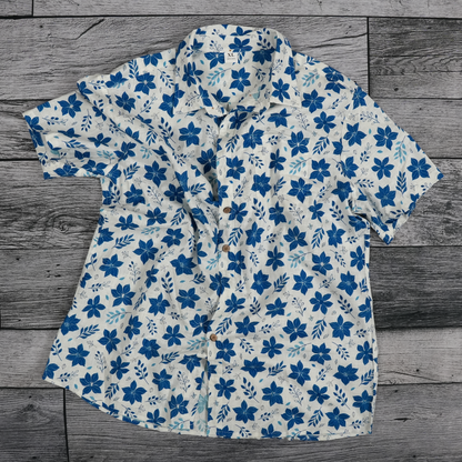 Scattered Florals Button-Up Shirt