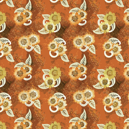 Dusky Floral Print Men’s Button Shirt for Breezy Summer Days