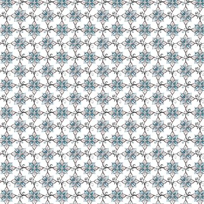 Teal Tapestry Button Up Shirt