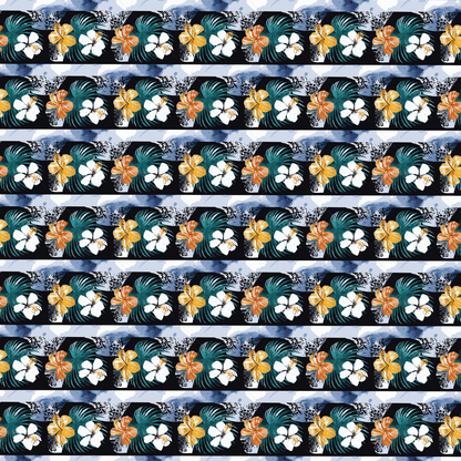 Floral Driftline Long Sleeve Midi Dress