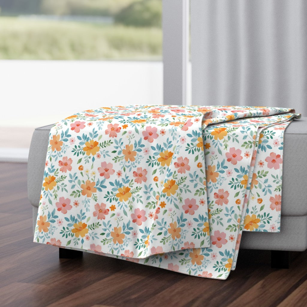 Tropic Camellia Fabric