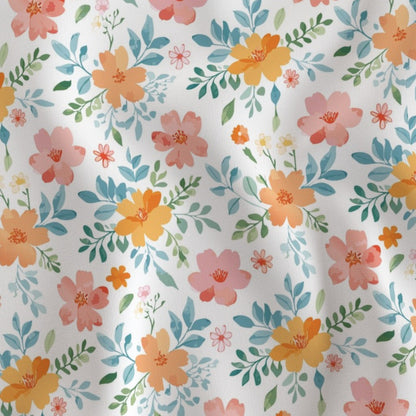Tropic Camellia Fabric