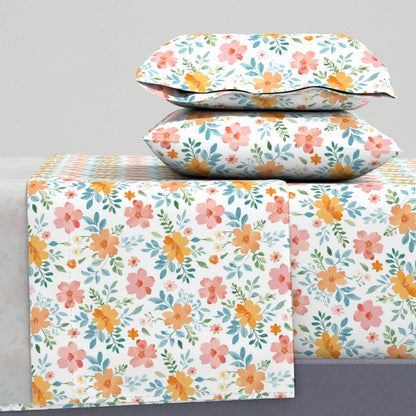 Tropic Camellia Fabric