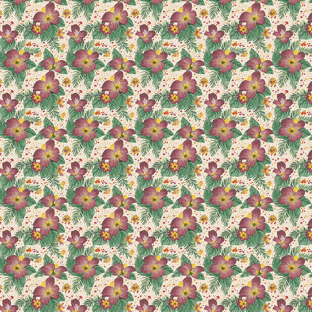 Velvet Tropics Button Up Shirt