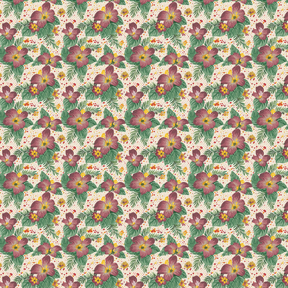 Velvet Tropics Button Up Shirt