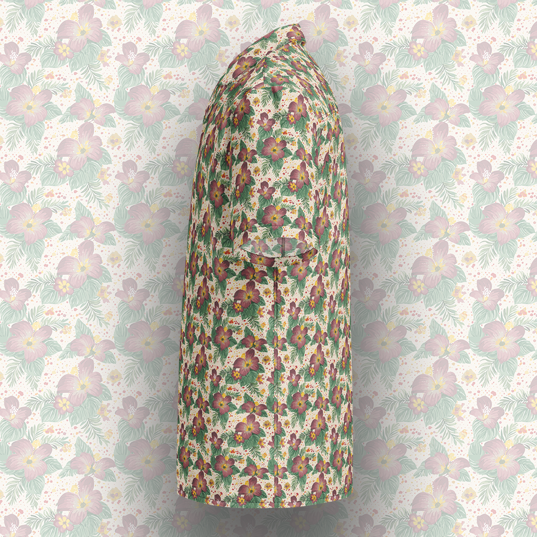 Velvet Tropics Button Up Shirt