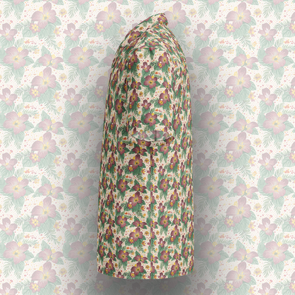 Velvet Tropics Button Up Shirt